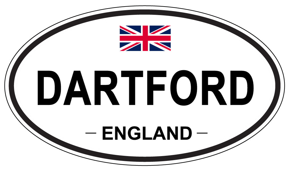 DARTFORD, England - Oval Magnet