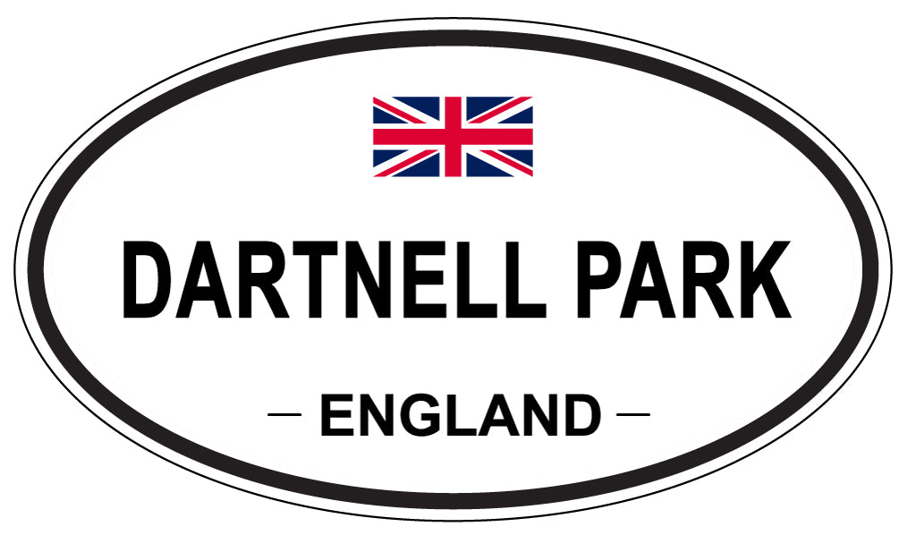 DARTNELL PARK, England - Oval Magnet