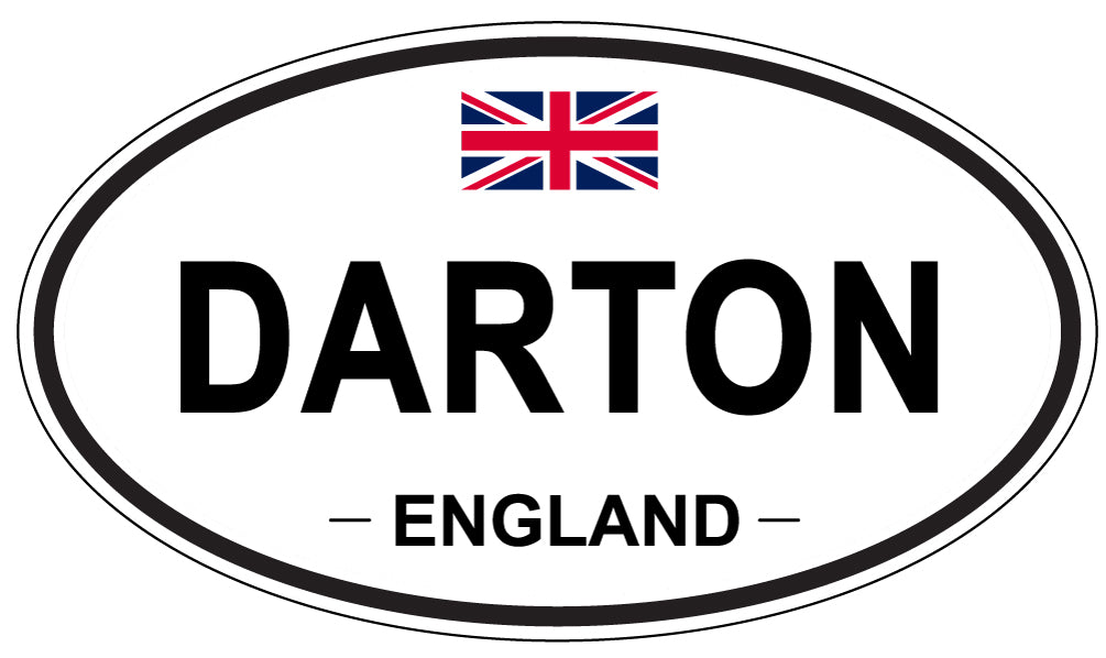 DARTON, England - Oval Magnet