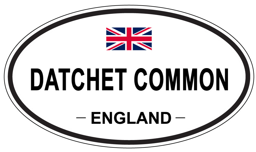 DATCHET COMMON, ENGLAND - Oval Sticker