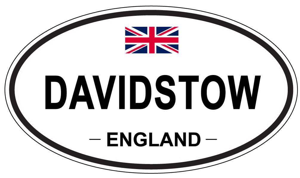 DAVIDSTOW, England - Oval Magnet