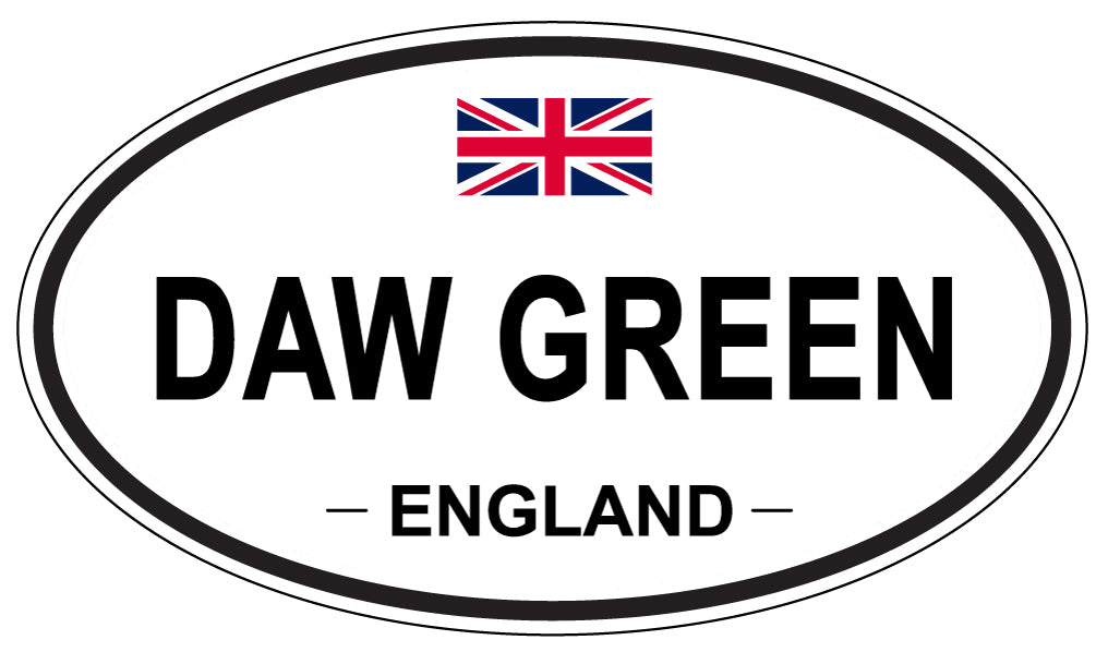 DAW GREEN, England - Oval Magnet