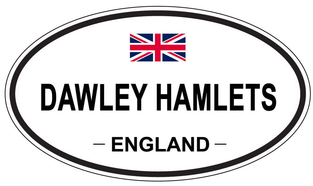 DAWLEY HAMLETS, England - Oval Magnet