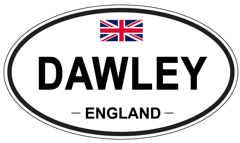 DAWLEY, England - Oval Magnet