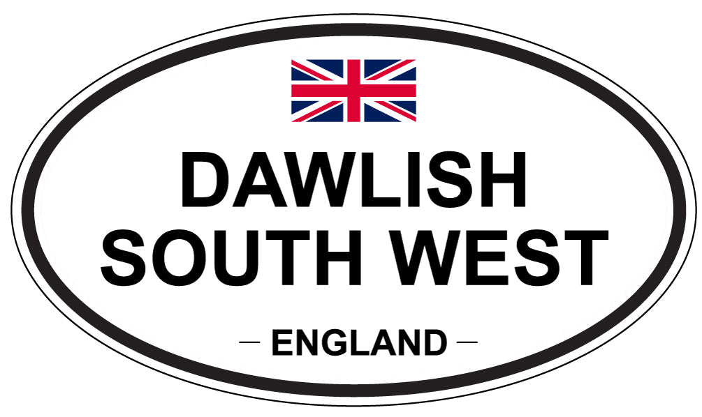 DAWLISH SOUTH WEST, England - Oval Magnet