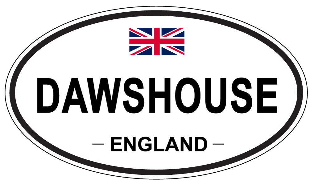 DAWSHOUSE, England - Oval Magnet