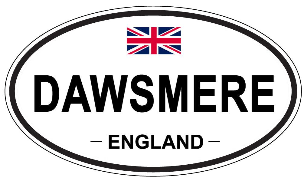 DAWSMERE, England - Oval Magnet
