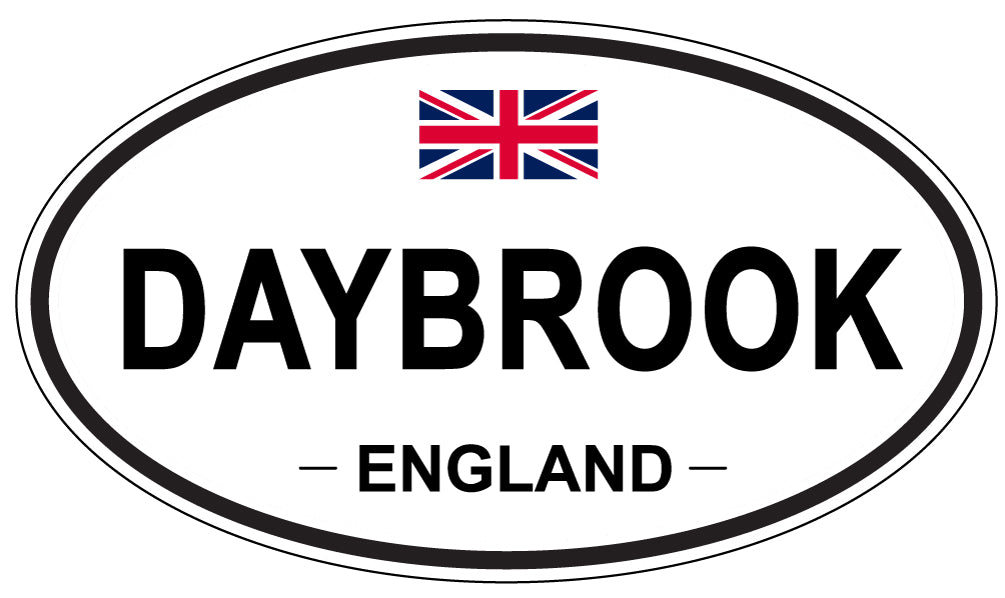DAYBROOK, England - Oval Magnet