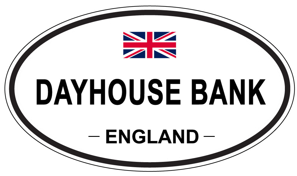 DAYHOUSE BANK, England - Oval Magnet