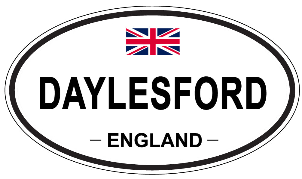 DAYLESFORD, England - Oval Magnet