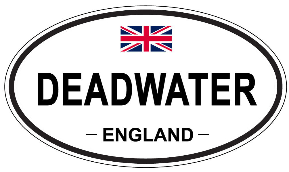 DEADWATER, England - Oval Magnet