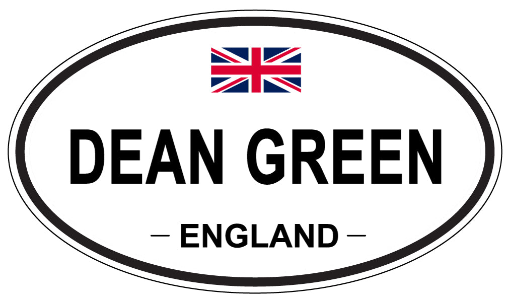 DEAN GREEN, England - Oval Magnet