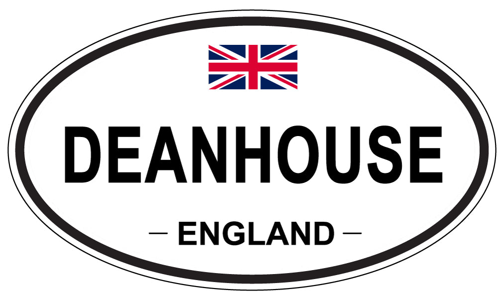 DEANHOUSE, England - Oval Magnet