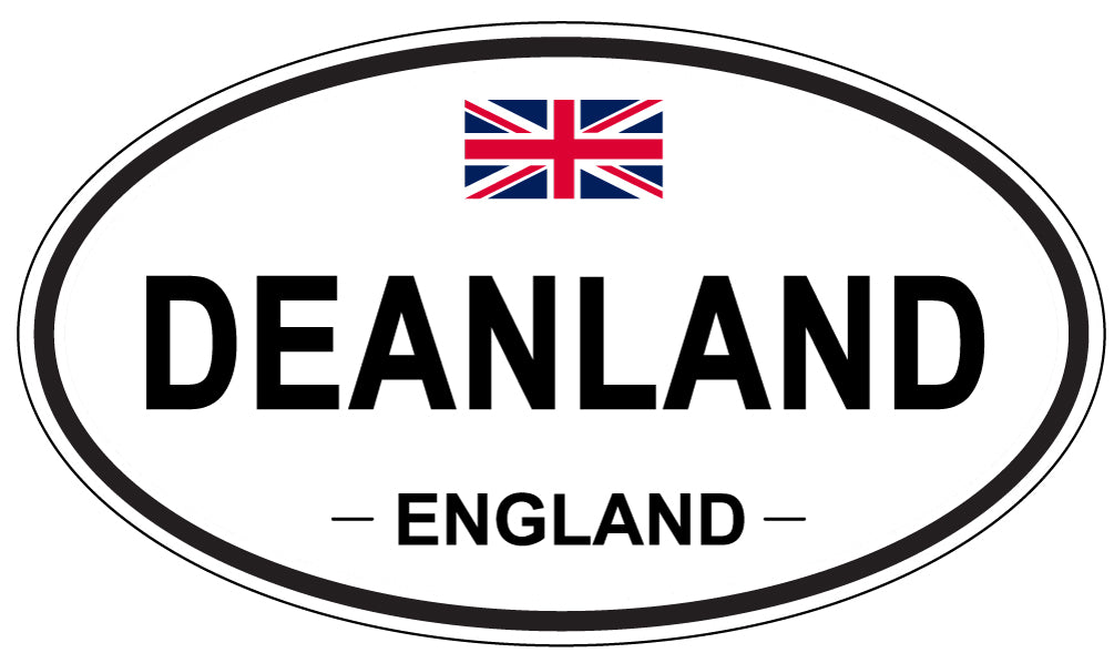 DEANLAND, England - Oval Magnet