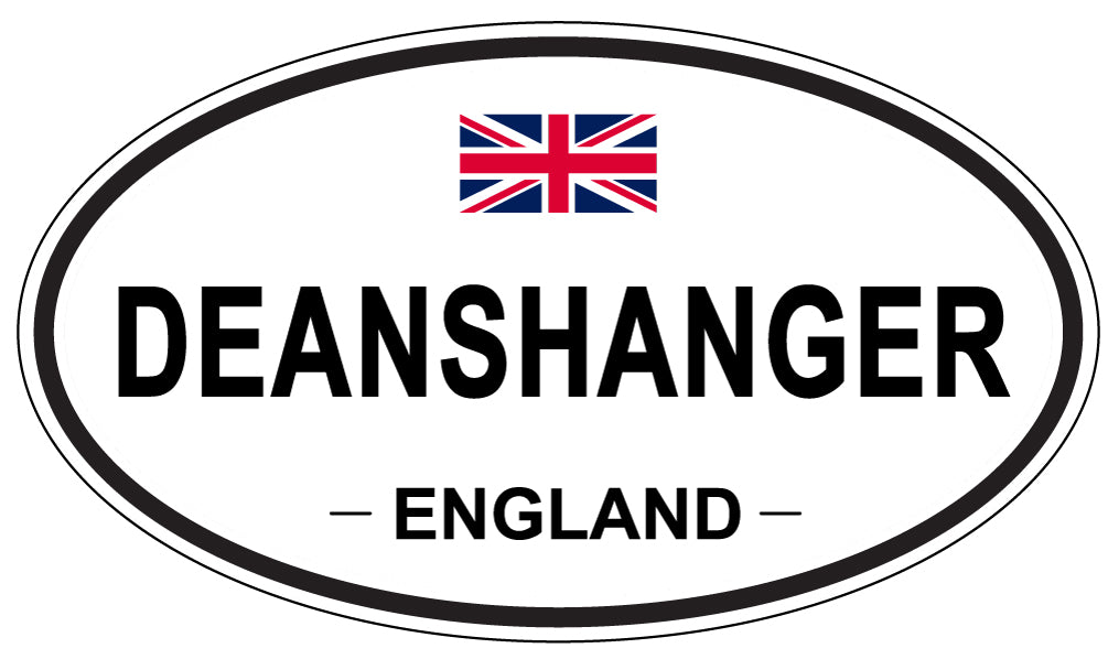 DEANSHANGER, England - Oval Magnet