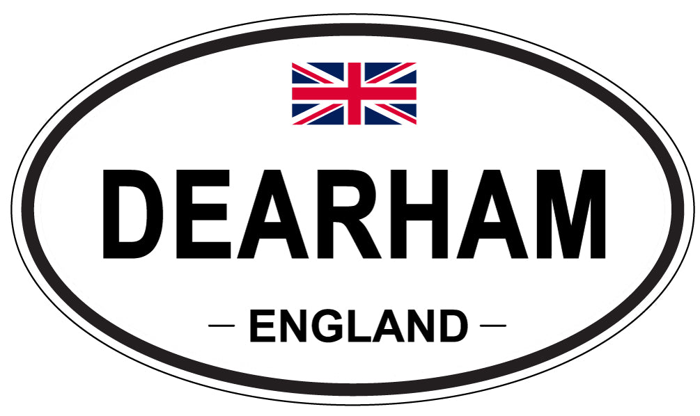 DEARHAM, England - Oval Magnet