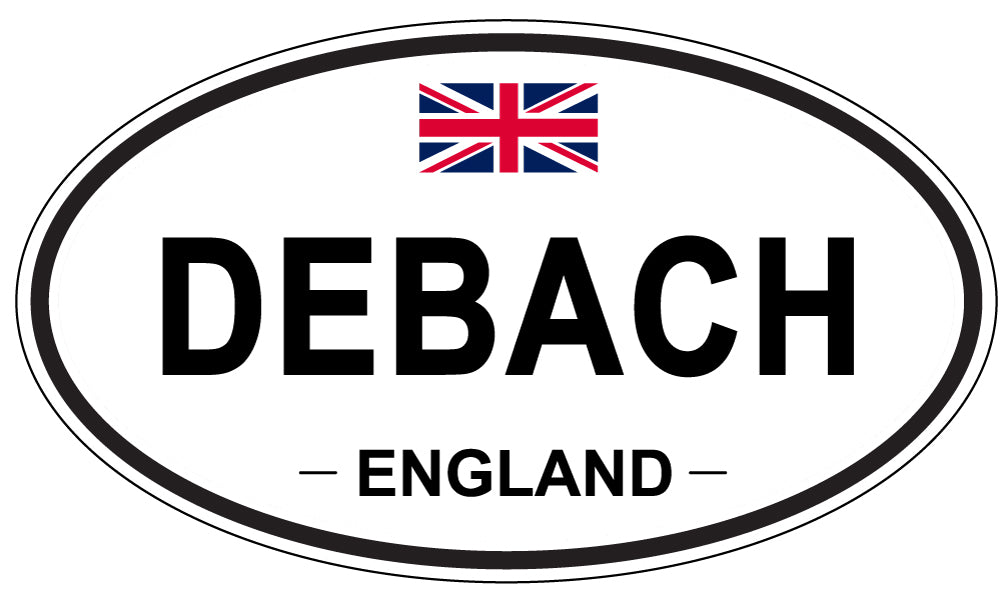 DEBACH, England - Oval Magnet