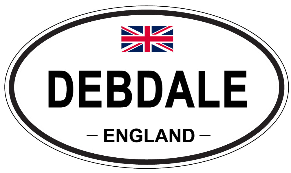 DEBDALE, England - Oval Magnet