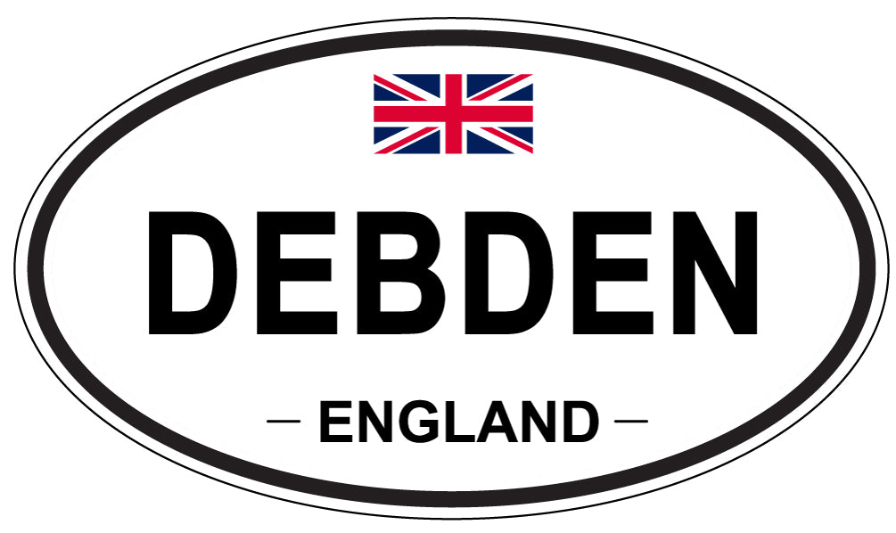 DEBDEN, England - Oval Magnet
