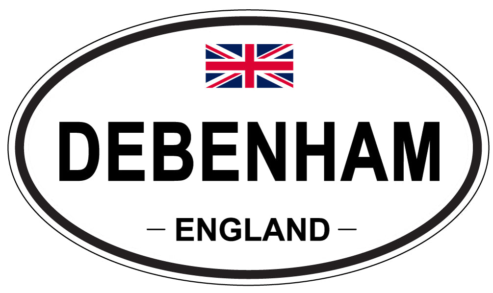 DEBENHAM, England - Oval Magnet