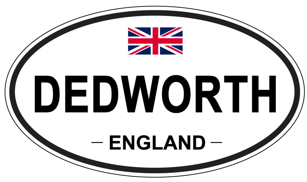DEDWORTH, England - Oval Magnet