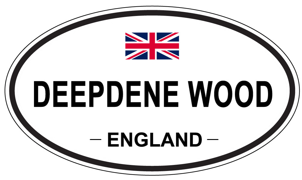 DEEPDENE WOOD, England - Oval Magnet