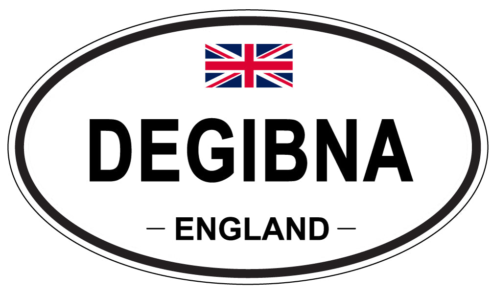 DEGIBNA, England - Oval Magnet