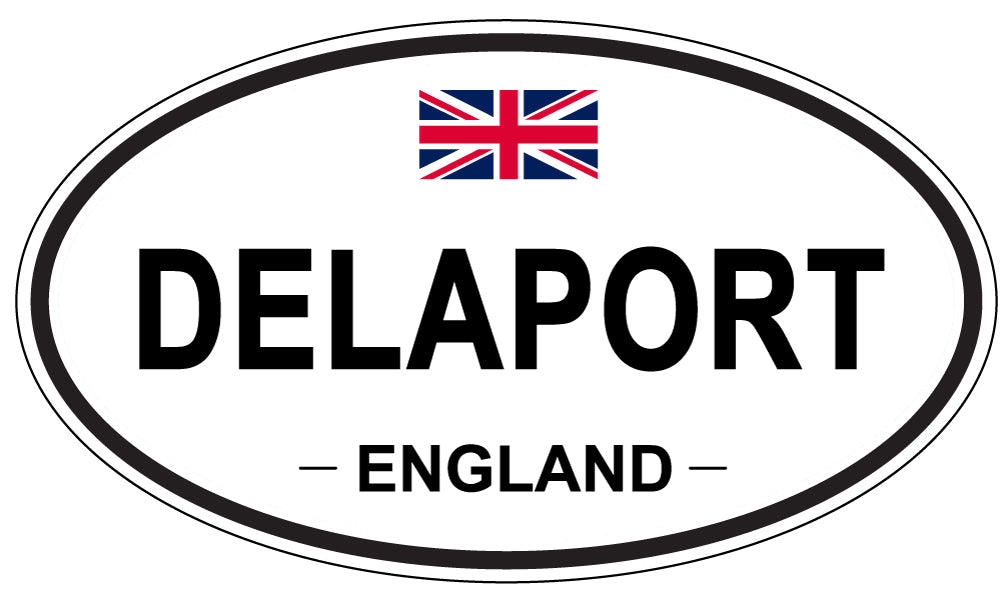 DELAPORT, England - Oval Magnet