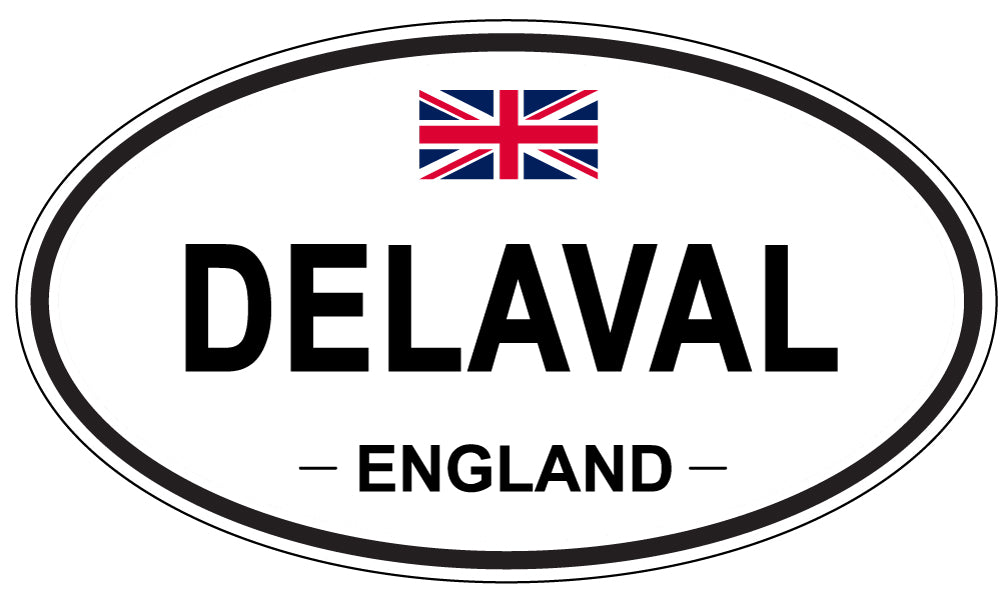 DELAVAL, England - Oval Magnet