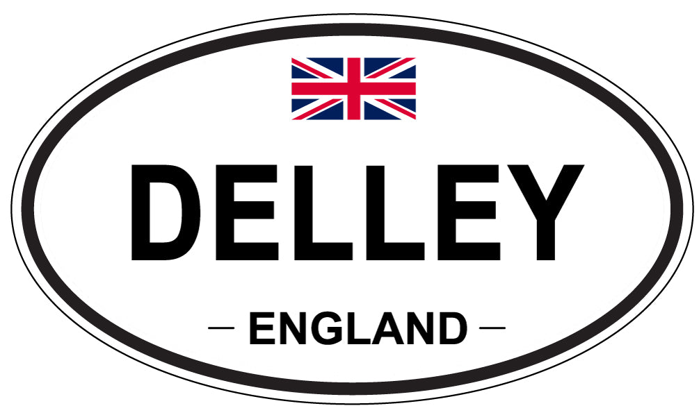 DELLEY, England - Oval Magnet