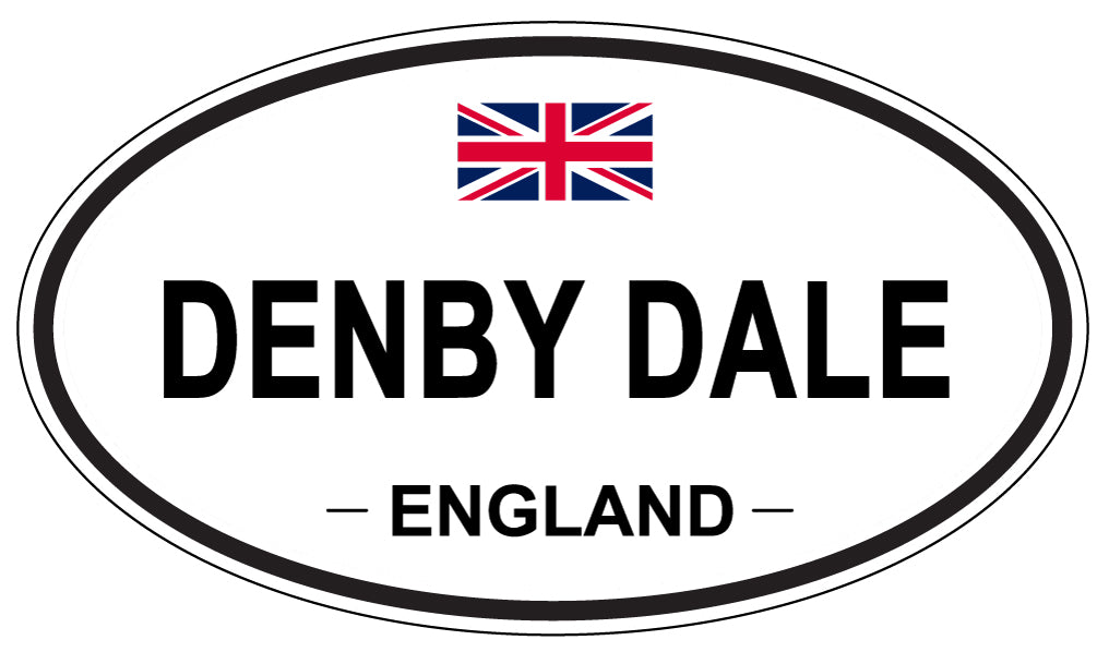 DENBY DALE, England - Oval Magnet