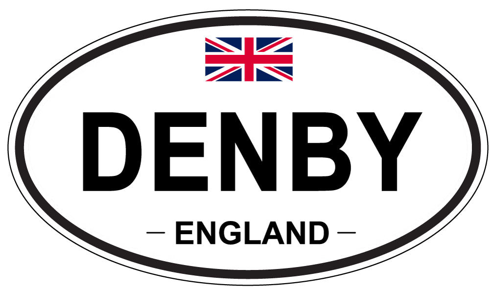 DENBY, England - Oval Magnet