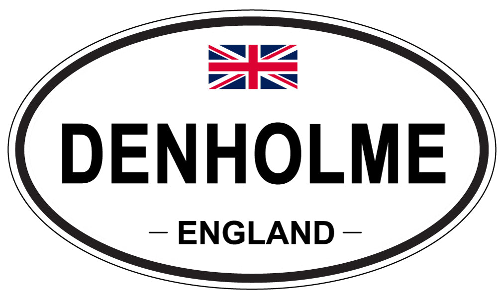 DENHOLME, England - Oval Magnet