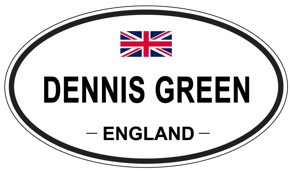 DENNIS GREEN, England - Oval Magnet