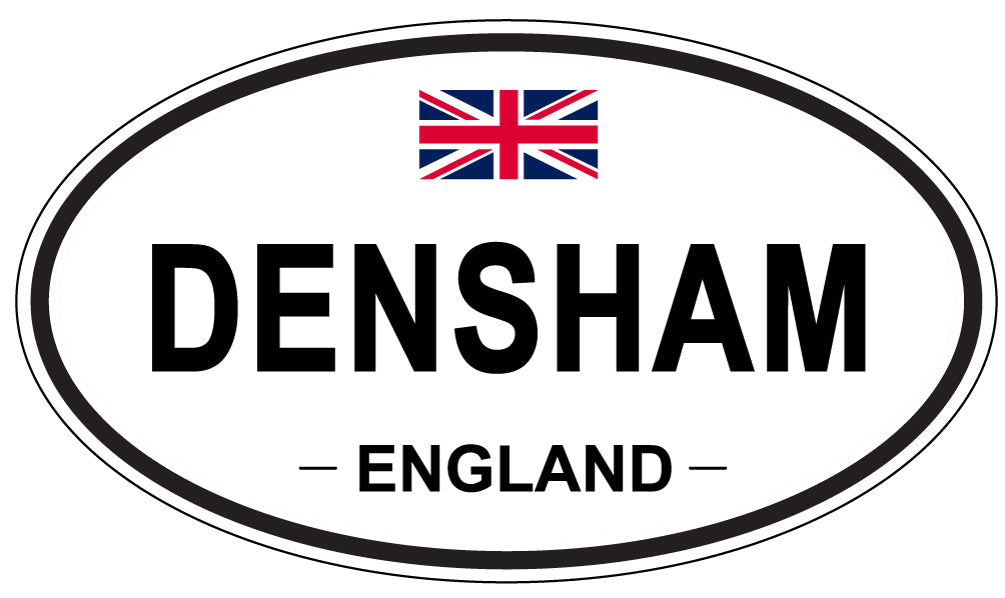 DENSHAM, England - Oval Magnet