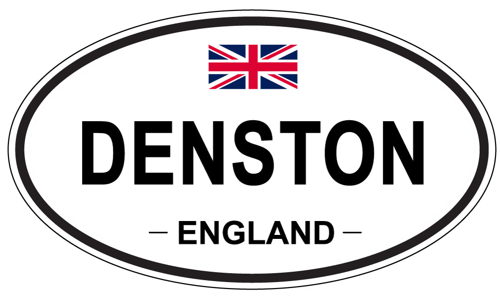 DENSTON, England - Oval Magnet