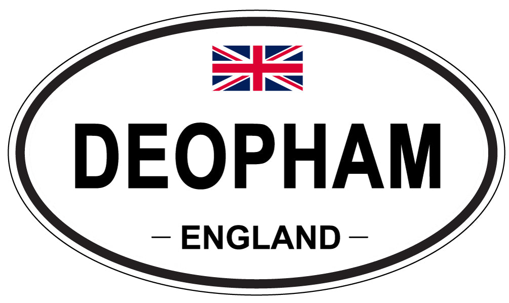DEOPHAM, England - Oval Magnet