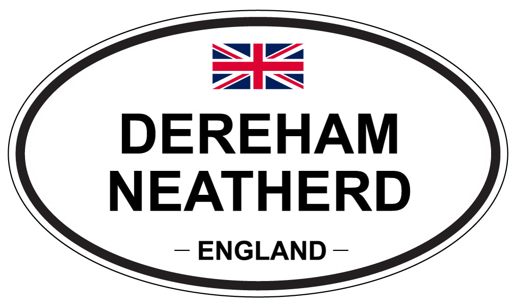 DEREHAM NEATHERD, England - Oval Magnet