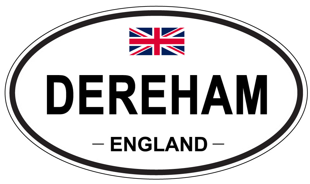 DEREHAM, England - Oval Magnet