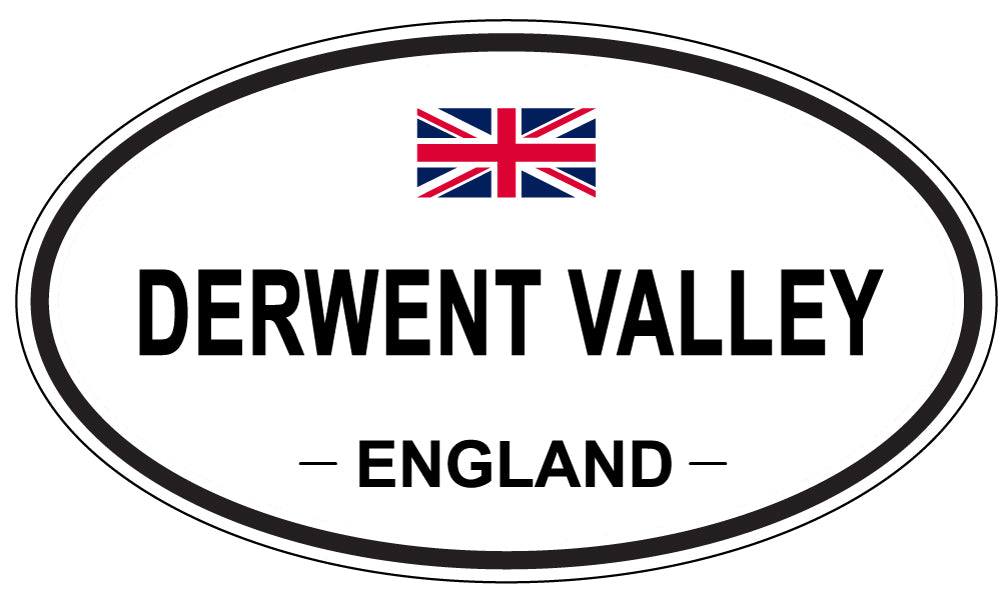 DERWENT VALLEY, England - Oval Magnet