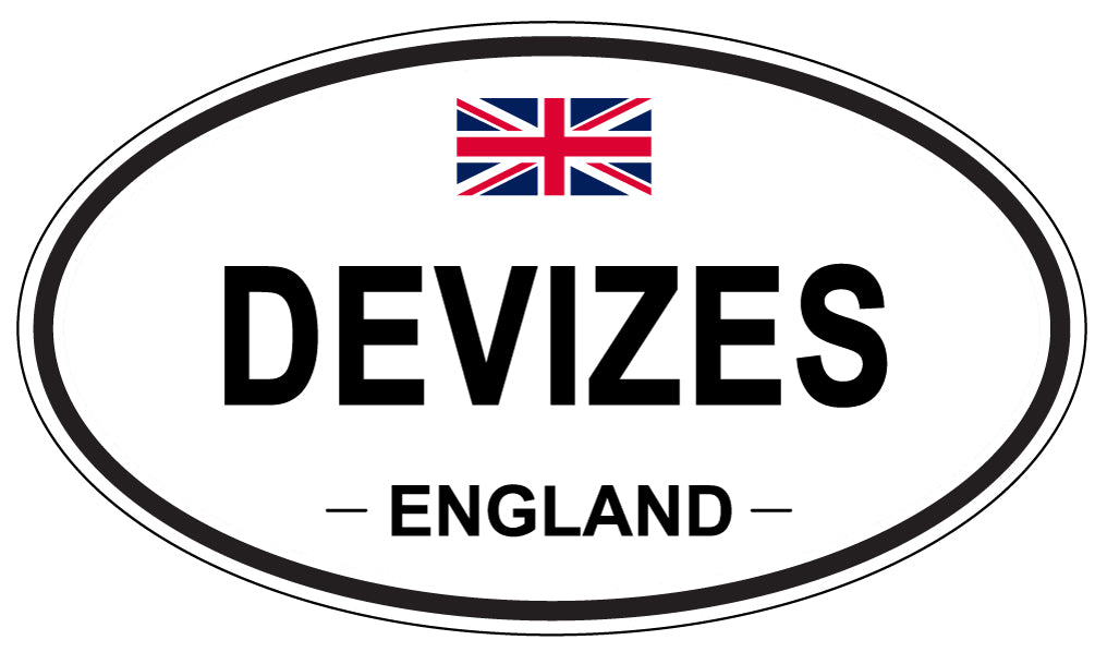 DEVIZES, England - Oval Magnet