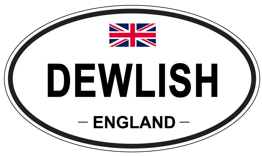 DEWLISH, England - Oval Magnet