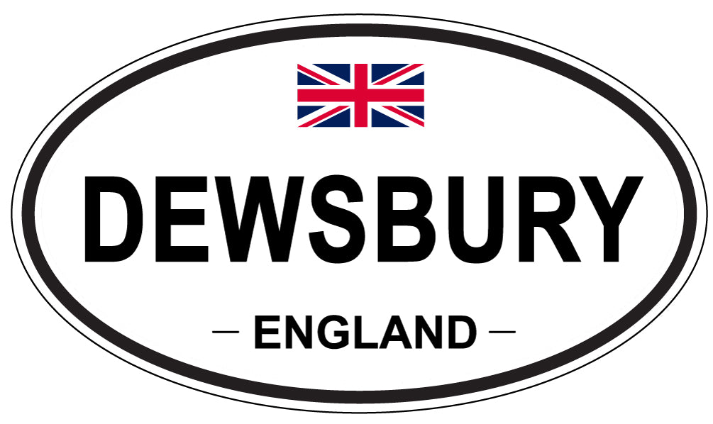 DEWSBURY, England - Oval Magnet