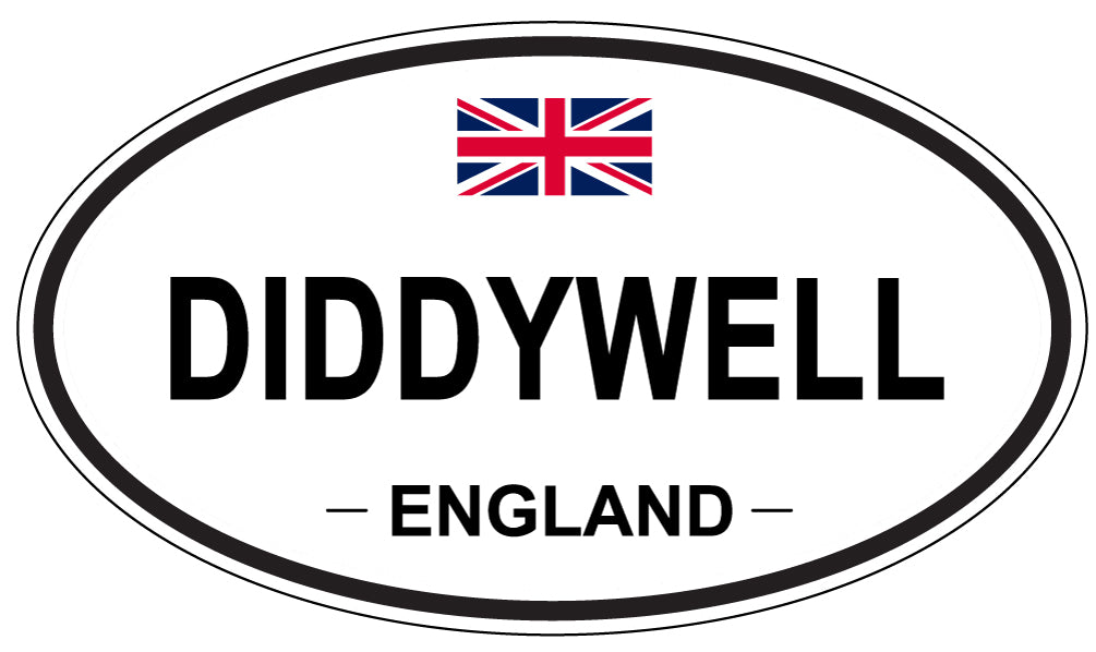DIDDYWELL, England - Oval Magnet