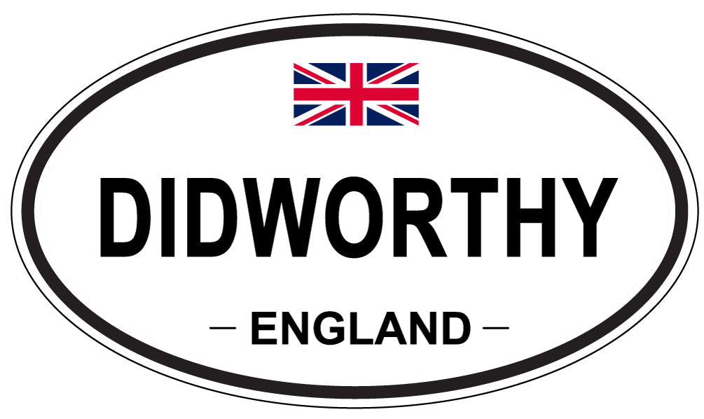 DIDWORTHY, England - Oval Magnet