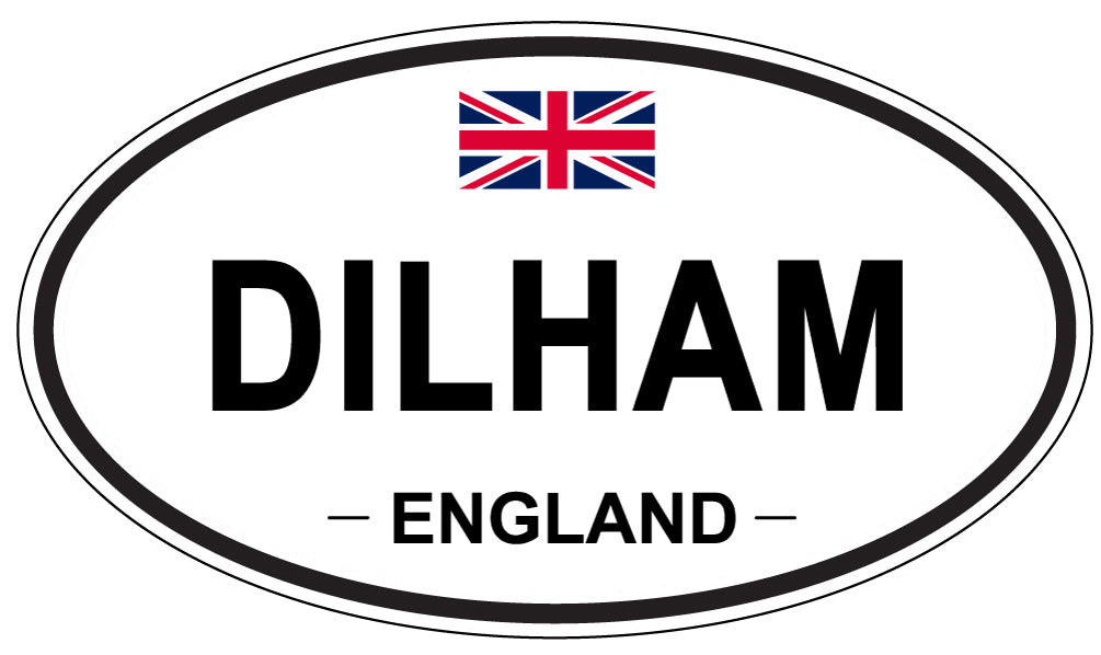 DILHAM, England - Oval Magnet