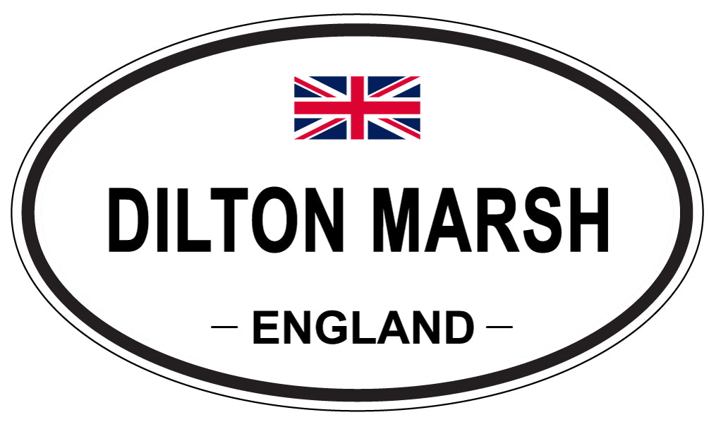 DILTON MARSH, England - Oval Magnet
