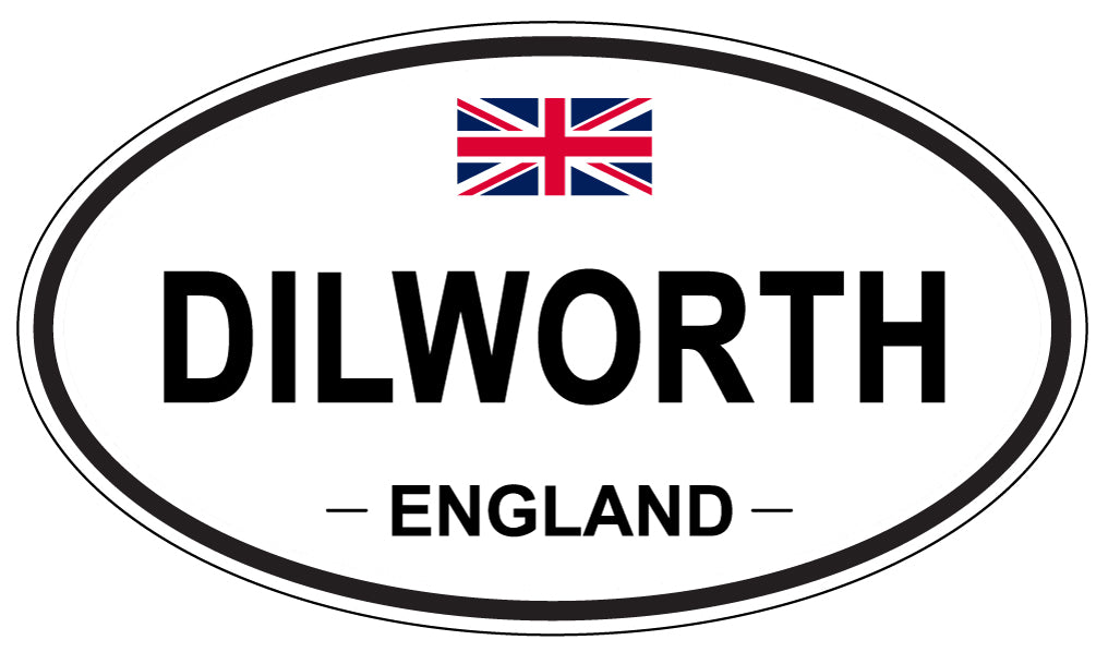 DILWORTH, England - Oval Magnet