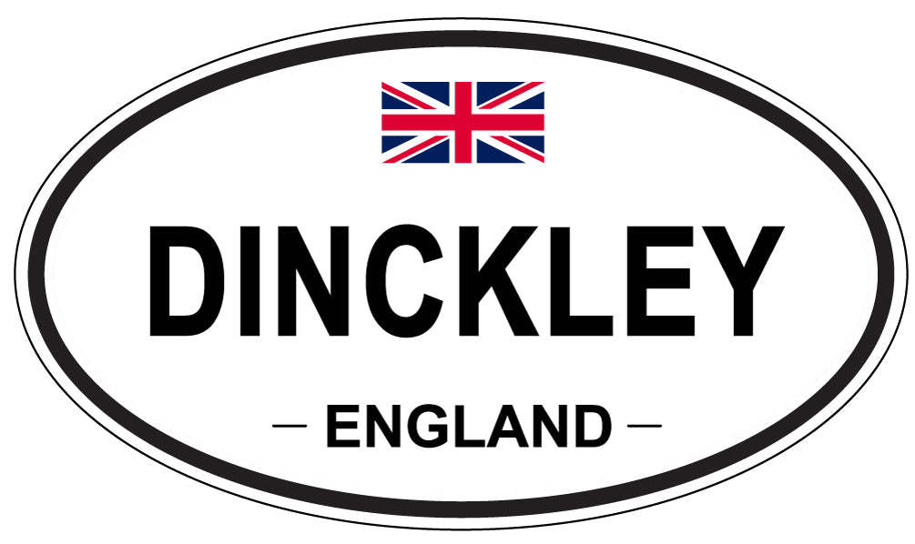 DINCKLEY, England - Oval Magnet