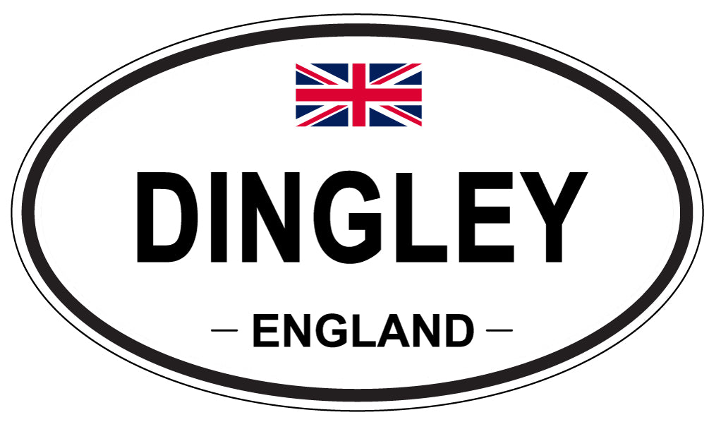 DINGLEY, England - Oval Magnet